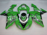 Kawasaki NINJA ZX10R 2006-2007 Injection ABS Fairing - Others - Black Green - MFS4029